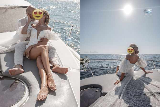 Свадьба на яхте в Сочи